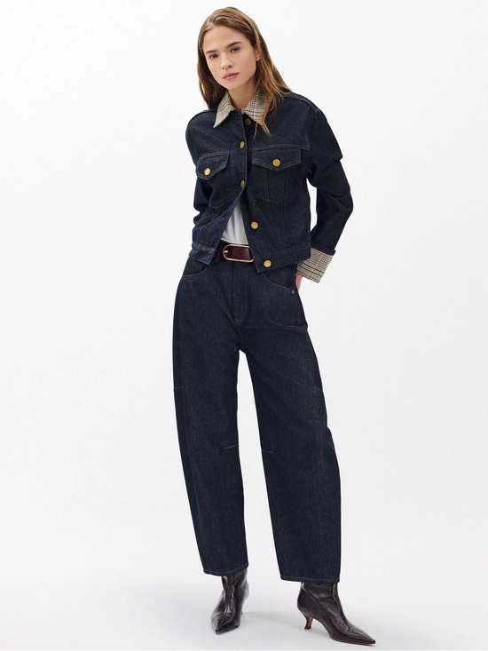 rag & bone Denim - Rag & Bone Charlie High-Rise Barrel Ankle Length in Twilight Rinse Size 25